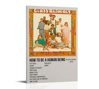 Glass Animals How to Be A Human BeingModern High-definition Printed Multi Scene Home Decoration for Waterproof Wall Paintings in Living Rooms Bedrooms Offices And Bathrooms24x36inch(60x90cm)Frame-styl