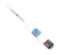 Glass Aquarium Hydrometer with Graduations for Accurate Salinity Monitoring | Floating Specific Gravity Meter, 12.30x1.50x1.50cm Size, Glass, Freshwater Aquarium Use