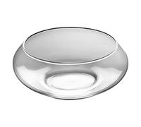 Glass Aquarium | Large Fat Pot | Wide Round Bottom Fish Tray for Home Decoration and Presentation