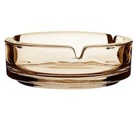 Glass Ashtray 10.5cm - Smoked/Cigarette Ashtray, Glass Ash Tray