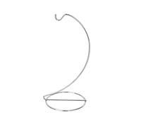 Glass Ball Hanger Hanging Plant Stands Ornament Stand Holder for Balls Spiral Design Iron Rack Air Terrarium Wedding Home Office Garden Silver