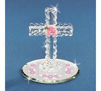 Glass Baron Cross Figurine