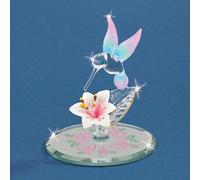 Glass Baron Hummingbird Figurine