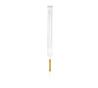 Glass Basic Alkaline Burette Straight Top with Latex Tube-250mL