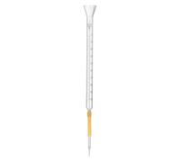 Glass Basic Burette with Rubber Tubing Glass Bead-100mL