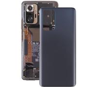 Glass Battery Back Cover for Xiaomi Redmi Note 10 Pro/Replacement/Redmi Note 10 Pro Black