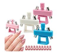 Glass Bead Cat-Eye Nail Magnet Tool, Spinning Top Cat Eye Magnet, 360° Nail Magnet Spinner For Cat Eye Gel for Beginners Home DIY Design, Get the Perfect Center Round Effect，MIX3PC
