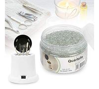 glass bead steriliser, 500g Clear Glass Balls, for High Temperature Nail Steriliser Box Silica Sand Beads