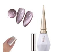 Glass Beaded Crystal Eye Magnetic Gel Nail Polish Gel 15ml Permanent Varnish Crystal Nail Soak O Semi UV B0P5 Varnis