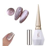 Glass Beaded Crystal Eye Magnetic Gel Nail Polish Permanent UV Semi Soak Crystal 15ml Off Gel Nail Varnis Varni B7U8