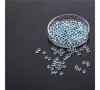 Glass Beads 1000pcs/2000pcs DIA1mm to 11mm Small Glass Decorative Balls high Precision Transparent for Laboratory Experiment(5.5mm 1000pcs)