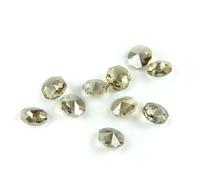 Glass Beads 14mm 100pcs Crystal Glass Octagon Beads | 1 Hole/2 Holes DIY Accessories For Loose Prism Pendants(Color7,1 hole-100pcs)