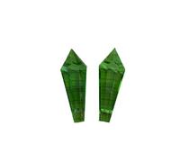 Glass Beads 38-76mm 20PCS Colors Crystals Pointed Lamp Prisms