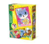 Glass beads embroidery cards