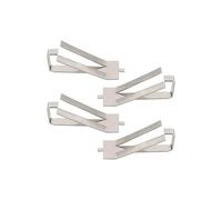Glass Bed Clips Stainless Steel Silver 3D Clamps For 3 Series/CR-10 Series Heated