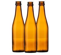 Glass Beer Bottle 330ml | Amber/Brown | Craft Brewing Bottle | Perfect for Homebrewing | Beers | J&b (6)