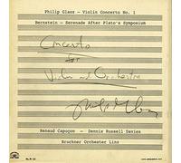 Glass / Bernstein / - Glass: Violin Concerto No.1; Bernstein: Serenade [New CD]