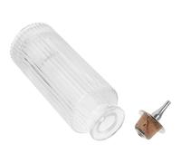 Glass Bitters Bottle with Oak Stopper and Dropper 150ml