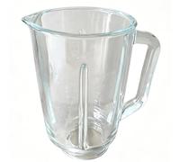Glass Blender Replacement Jar Cup, Compatible with Philips, HR2095/HR2093/HR2096/HR2195, Large Pitcher Container with Handle Spare Jug, Dishwasher Safe