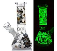 Glass Bong Pipe Water Bongs for Smoking Bong Bowl 14.5mm Height 20cm 400g Recycling Tornado Filter Glass Water Bong hookahs Oil Rig Bong Nicotine free