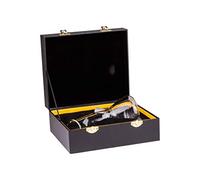 Glass Bong with Case 14,5 mm Cut Small - Bong Set Complete with Chillum Small Mini Accessories Pipe Gift Set