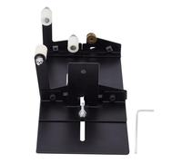 Glass Bottle Cutter Cutting Tool Kit, Square and Round Bottle Cutting Machine, Stainless Iron Material with 3 Cutter Wheels, Adjustable Width 0.8in - 2.7in and Length 2.4in - 5