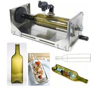 Glass Bottle Cutter Kit with Adjustable Robotic Arm & Diamond Carbide Blade, Professional for Cutting Round, Square Wine & Beer Bottles DIY Crafts
