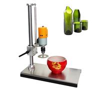 Glass Bottle Cutter Tool Kit - Adjustable Speed and Height for DIY Projects Ideal for Round and Square Glass or Ceramic Bottles