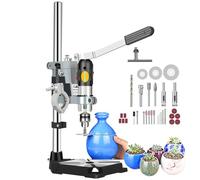 Glass Bottle Cutter with 36 Tools Multifunctional Machine for Drilling Sanding Polishing Grinding and Cutting Wine Bottles