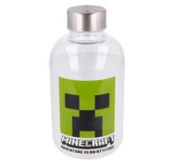 Glass bottle Educa Borras Minecraft Blanc 620 ml