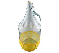 Biowin Glass Carboy Fermentation Bottle Set BDG5D - 16-piece, 5 L, stoppers & swing-top caps