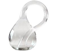 Glass Bottle Never Full of Water Glass Vase Desk Ornament, Mathematical Geometry Four-Dimensional Space Science Model, Bottle