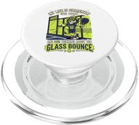 Glass Bounce Ironic Padel Tournament Player PopSockets PopGrip for MagSafe