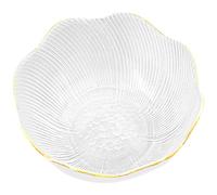 Glass Bowl Large for Mixing, Serving and Storing Salad | Glass Trifle Bowl, Kitchen Glass Bowls, Home and Bread Shop Use, Suitable for Flour and Salad