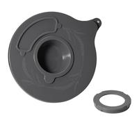 Glass Bowl Lid for KitchenAid K5GB 5 Quart Tilt-Head Stand Mixer, Mixer Bowl Cover Prevent Dry/Wet Ingredients Splash-Outs, Mixer Splash Guard with Extra Pouring Window
