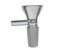 Glass Bowls for Bongs, 14mm Male Socket (Clear Handle)