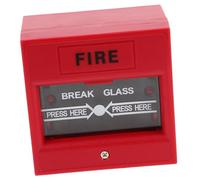 Glass Break Alarm Button Red Plastic Emergency Door Release