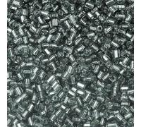 Glass Bugle Beads, Glass le Tube Spacer Beads Multicolor 2.5mm Pack of 430-2100 Pcs for Jewelry DIY(20,2.5mm 2150 Bagged)