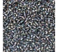 Glass Bugle Tube Beads, Spacer,1000/5000pcs 2mm AB Color Short Seed for Jewelry Making Loose DIY Bracelet Necklace(Grey,2mm 1000pcs Bottle)
