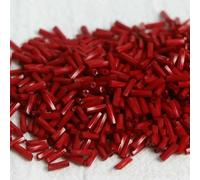 Glass Bugle Tube Beads, Spacer,260 Solid Color 2x6mm Twisted Spiral Seed DIY Bracelet Jewelry Dress Making Clothing Accessories(TW14)