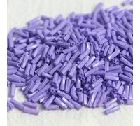 Glass Bugle Tube Beads, Spacer,260 Solid Color 2x6mm Twisted Spiral Seed DIY Bracelet Jewelry Dress Making Clothing Accessories(TW16)