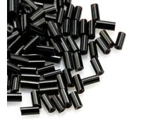 Glass Bugle Tube Beads, Spacer,Multi Color Seed 4.5mm 30g/lot Crystal Round Long for Handmade Making DIY(No.36)