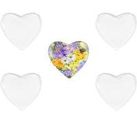 Glass Cabochons 12Pieces 50mm for Jewelry Making Round Dome Cabochons Clear Glass Dome Tile Cabochon Half Round Flat Clear Glass Gem Stones for DIY Crafts Craft Photo Charms, 60mm-6PCS, Glass, amber