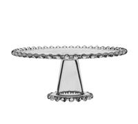 Glass Cake Stand Bella Perle Cake Platter Alfresco Dining Gift (CF23)