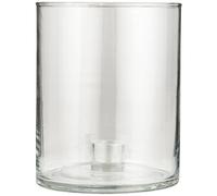 Glass Candle Holder For Dinner Candle With Fixed Holder H:15 cm by Ib Laursen