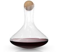 Glass Carafe with 1.8 L Red Wine Lead Free Crystal Glass Decanter Wine Carafe