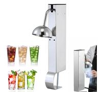 Glass Chiller - Co2 Glass Froster, Stainless Steel Wine Glass Chiller, -45°C Commercial Electric Ice Cup Machine for Bar, Restaurant, Kitchen