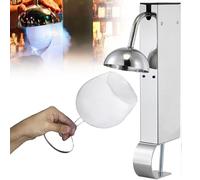 Glass Chiller Cooler for Instant Cooling Drink -40°C Stainless Steel Mini Chiller for Bars, Cocktails, Beer, and Restaurants