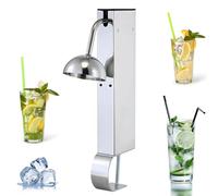 Glass Chiller, Electric Ice Cup Machine for Instant Drink Chilling -45°C, 6-Second Professional Co2 Froster for Cocktails, Beer, Mixed Drinks