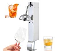 Glass Chiller for Rapid Cooling, Stainless Steel Drink Froster Fits Various Cup Types, Cools Drinks in Seconds, Ideal Bar Tool for Beer and Wine